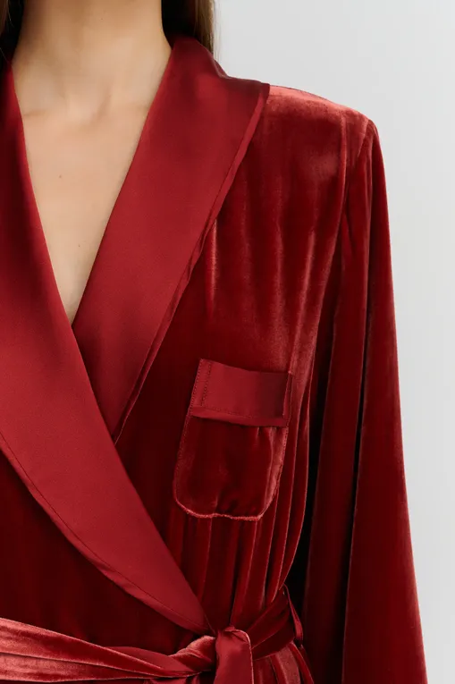 Халаты Marjolaine 5VEL2201 0056 Bourgogne