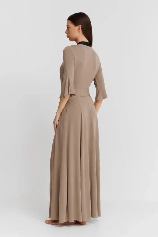 Халаты Gianantonio A. Paladini S41LV01/L LINO/L 414 NOISETTE/P.NERO