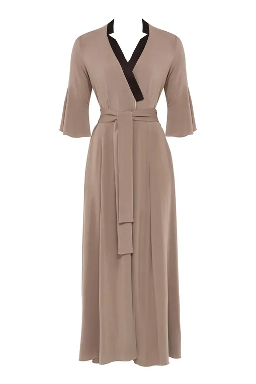 Халаты Gianantonio A. Paladini S41LV01/L LINO/L 414 NOISETTE/P.NERO