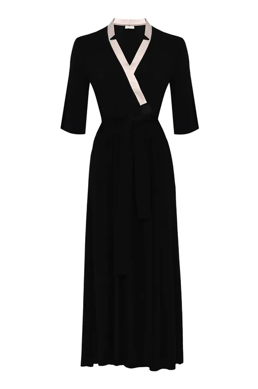 Халаты Gianantonio A. Paladini S41LV01/L LINO/L 957 NERO/P.NOISETTE