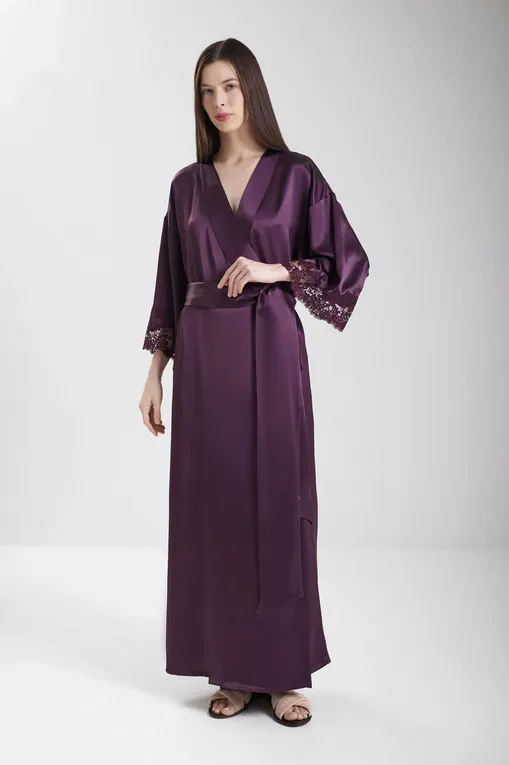 Халаты Gianantonio A. Paladini W51CV01/L CALIFORNIA/L 529 AUBERGINE