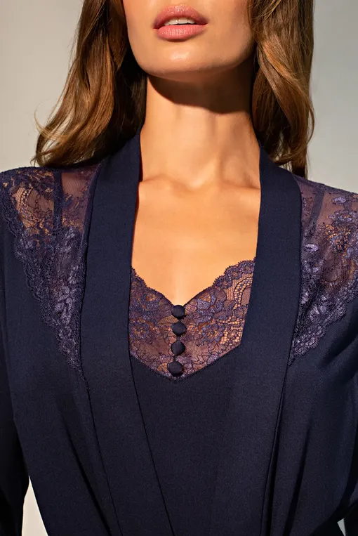 Халаты Petit Pas 101007 blue