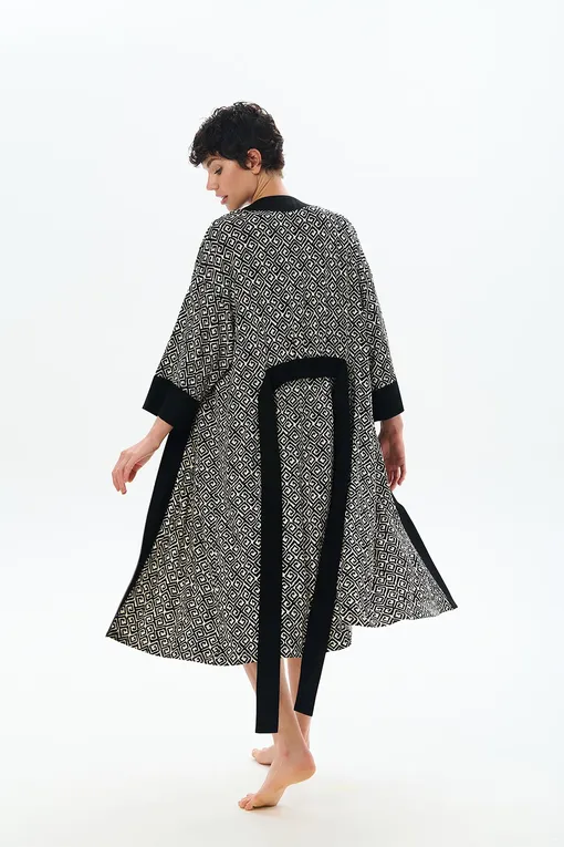 Халаты Petit Pas 101119 print geometry