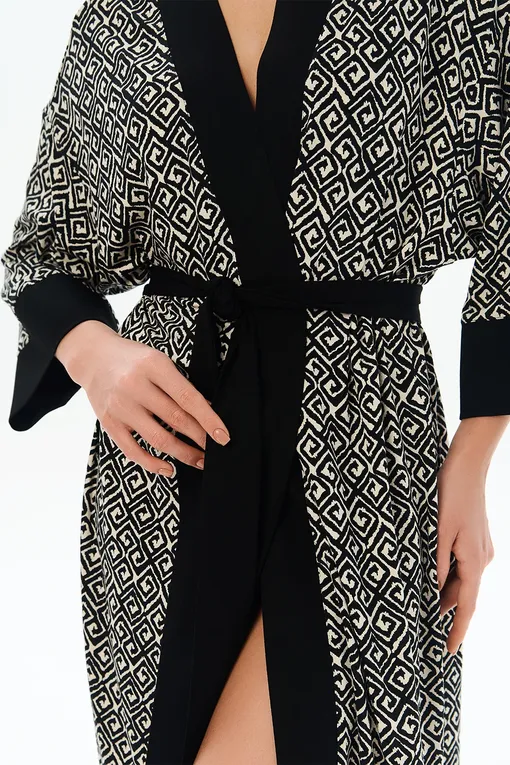 Халаты Petit Pas 101119 print geometry