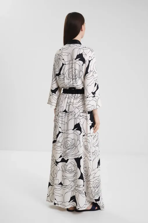 Халаты Petit Pas 101136 black-white