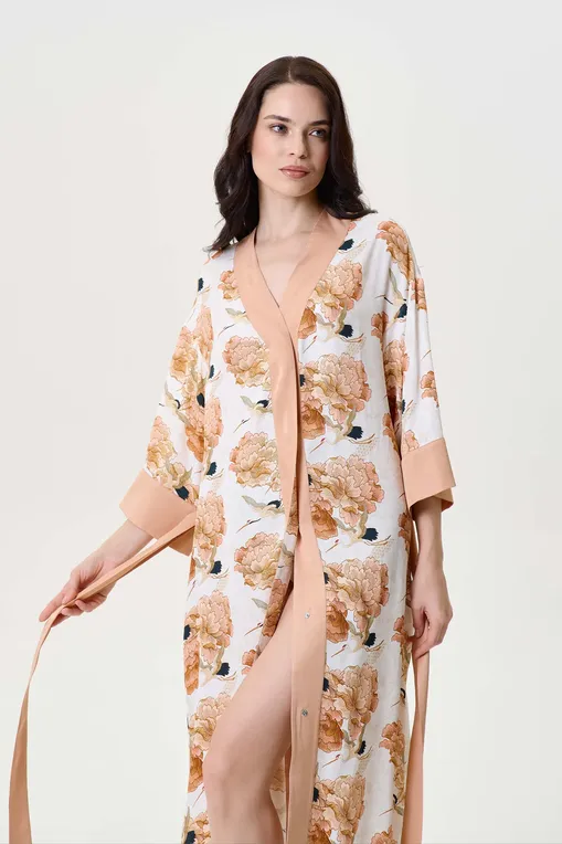 Халаты Petit Pas 101159 beige print