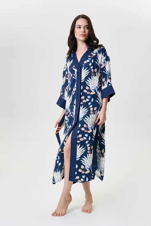 Халаты Petit Pas 101159 blue print