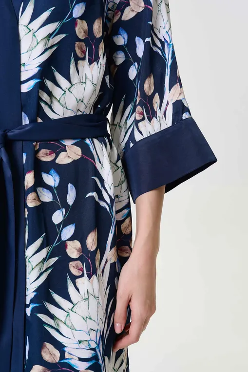 Халаты Petit Pas 101159 blue print