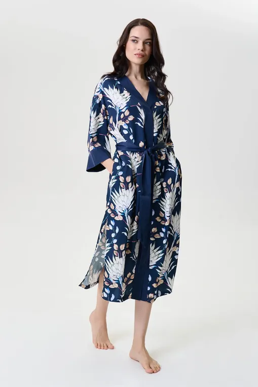 Халаты Petit Pas 101159 blue print