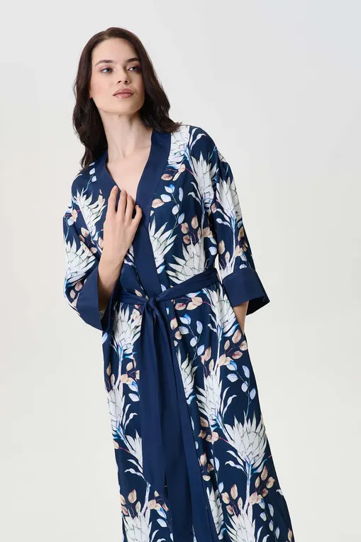 Халаты Petit Pas 101159 blue print