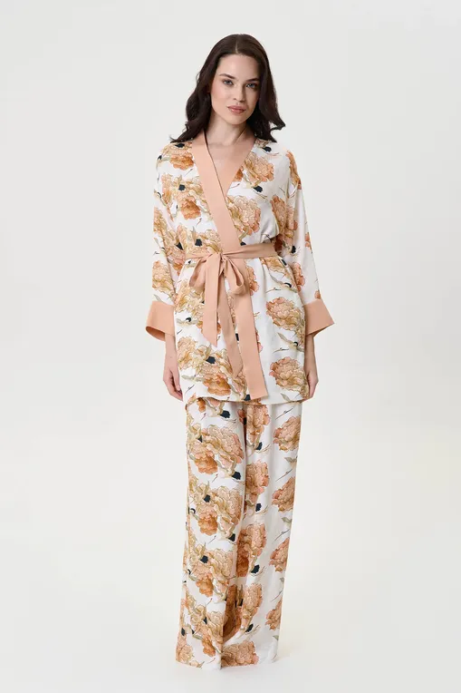 Топы Petit Pas 101162 beige print