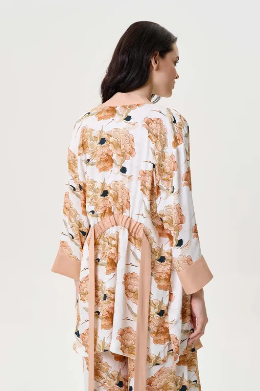 Топы Petit Pas 101162 beige print