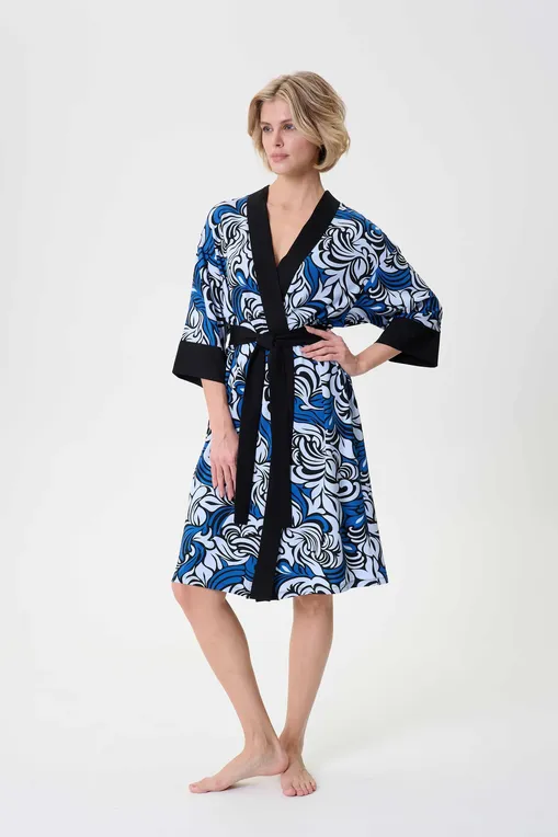 Халаты Petit Pas 101174 blue print