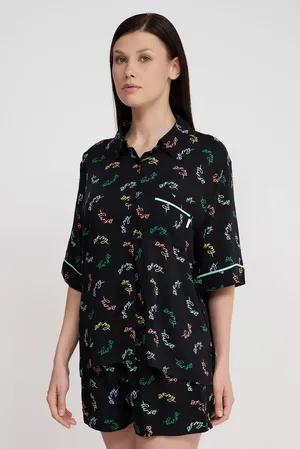 DKNY YI50005 006 Black Label Print