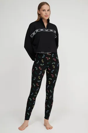 DKNY YI80001 006 Black Label Print