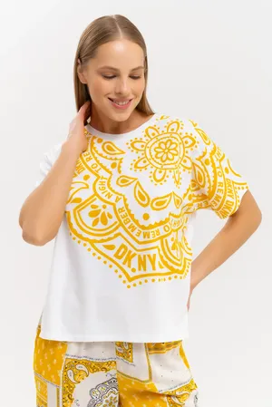 DKNY YI90015 722 YELW/PRT