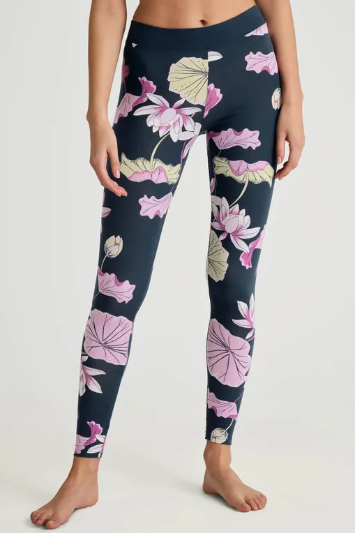 Легинсы Calida 27822 476 dark blue print