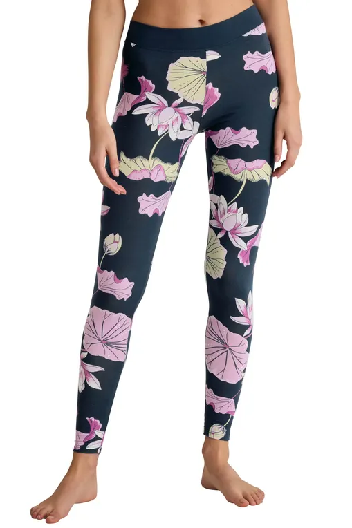 Легинсы Calida 27822 476 dark blue print