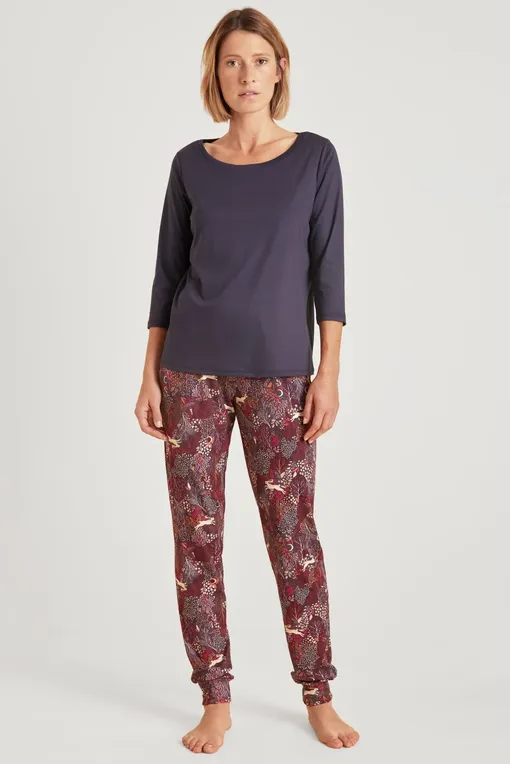 Лонгсливы Calida 15052 338 nightshade