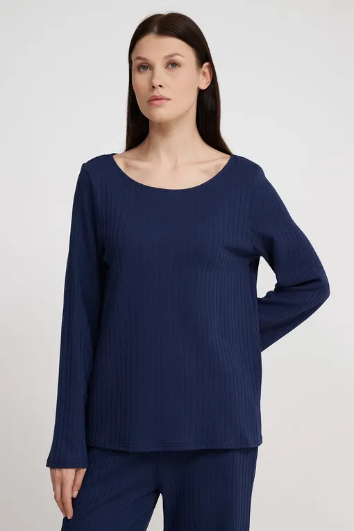 Лонгсливы Calida 15190 449 dark blue