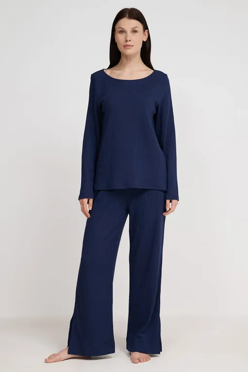 Лонгсливы Calida 15190 449 dark blue