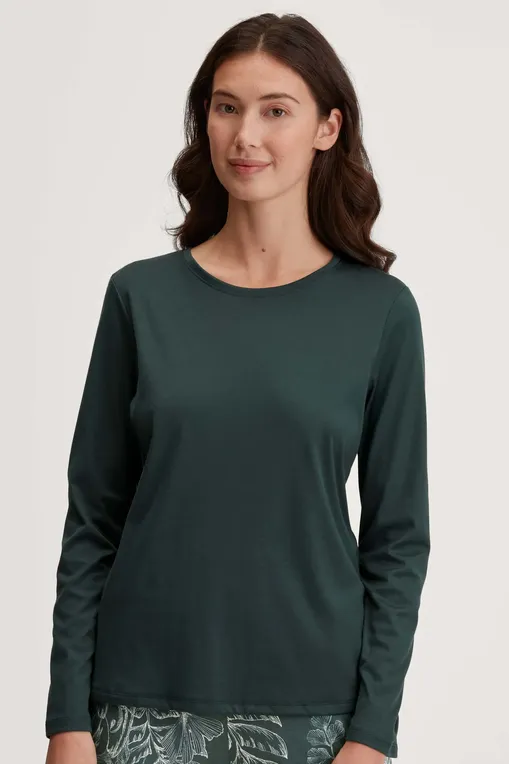 Лонгсливы Calida 15212 617 deep emerald green