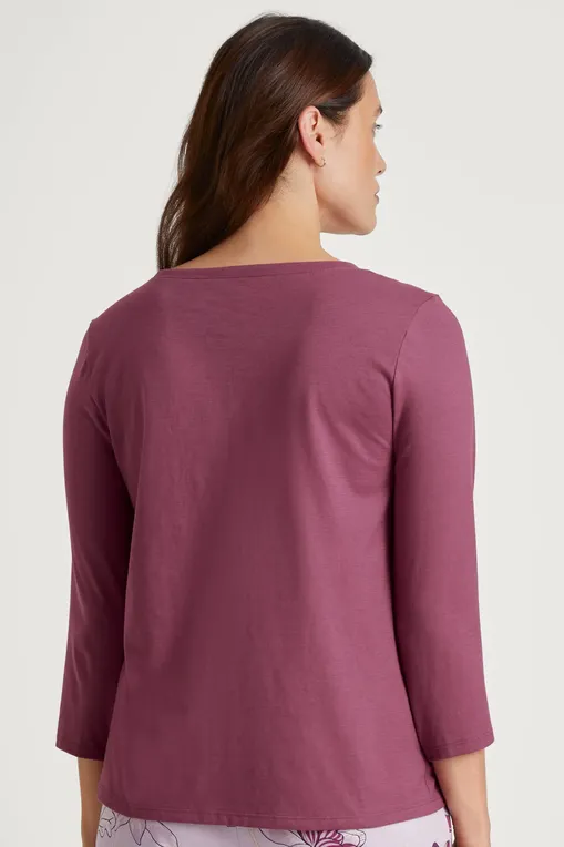 Лонгсливы Calida 15234 337 violet quarz