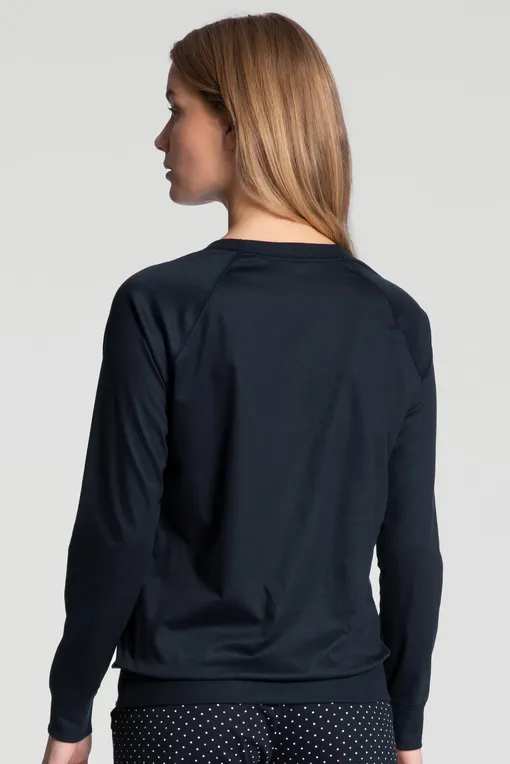 Лонгсливы Calida 15239 339 dark lapis blue