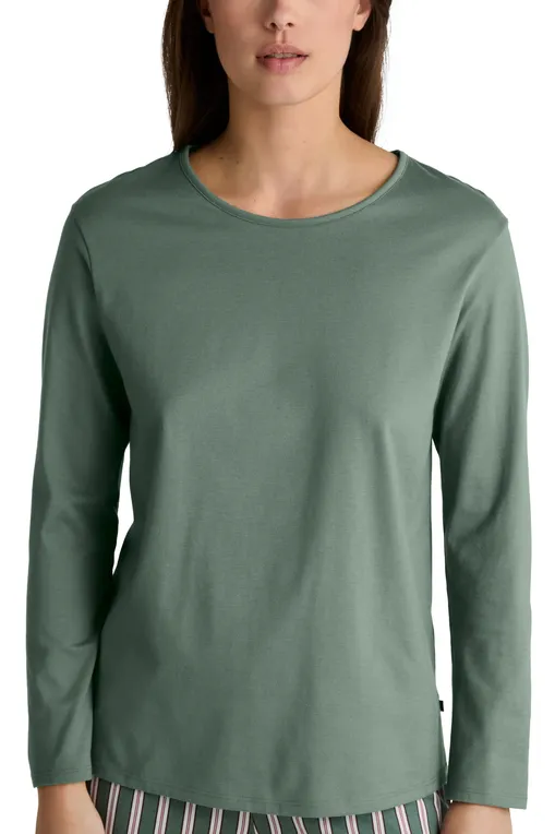 Лонгсливы Calida 15291 618 laurel green