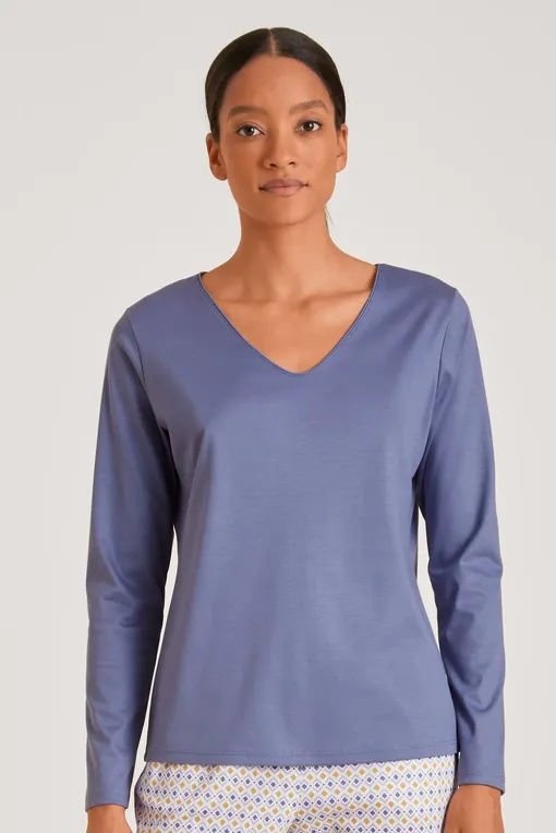 Лонгсливы Calida 15334 326 twilight purple