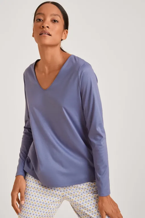 Лонгсливы Calida 15334 326 twilight purple