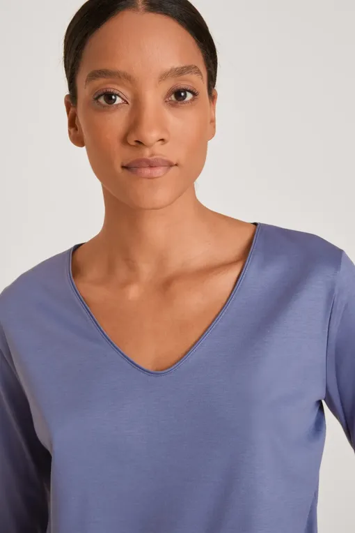 Лонгсливы Calida 15334 326 twilight purple