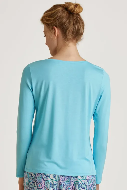 Лонгсливы Calida 15696 565 blue topaz