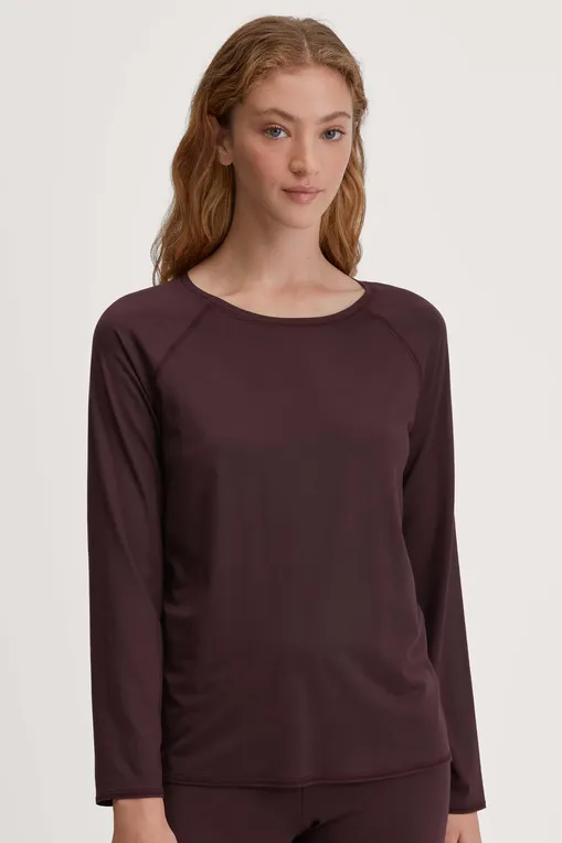 Лонгсливы Calida 15791 227 black cherry