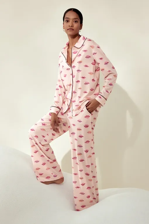 Лонгсливы Calida 15796 072 pearl blush