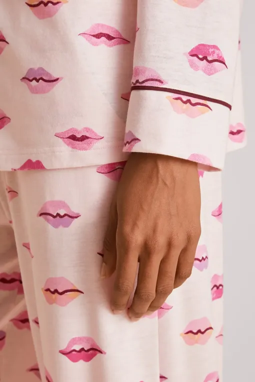 Лонгсливы Calida 15796 072 pearl blush