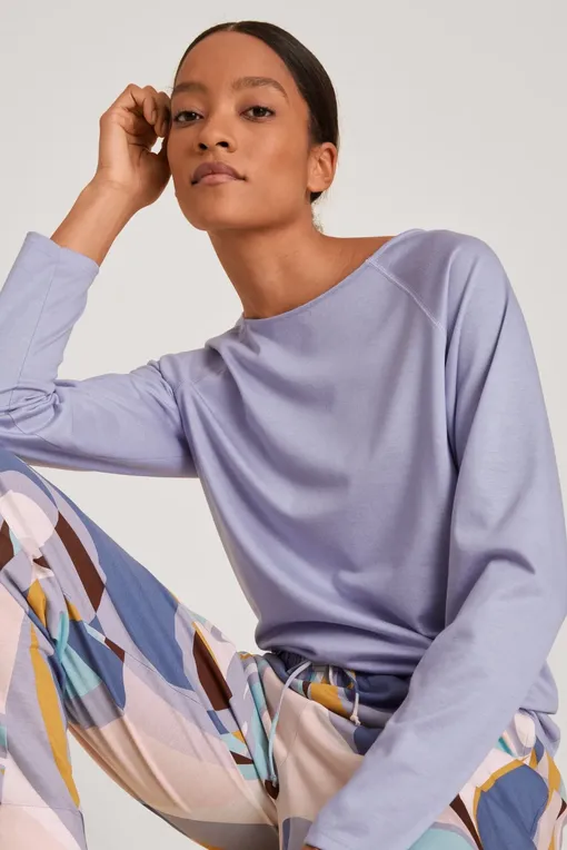 Лонгсливы Calida 15799 322 lanquid lavender