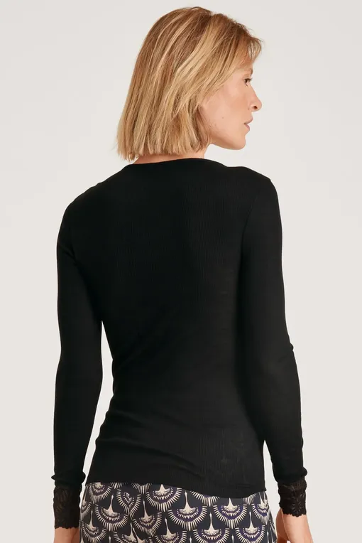 Лонгсливы Calida 15897 996 schwarz