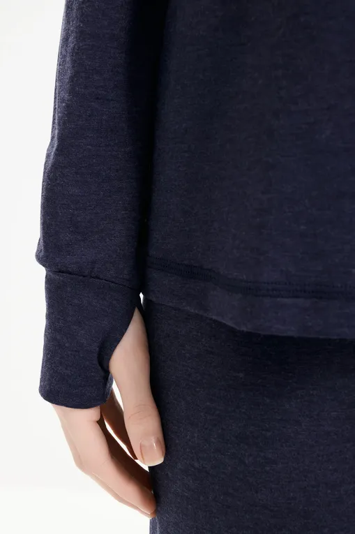 Лонгсливы Calida 15935 459 evening blue