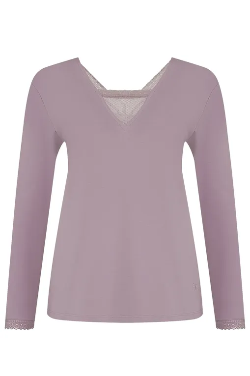 Лонгсливы Chantelle C10YJ0 0PK Smoked pink