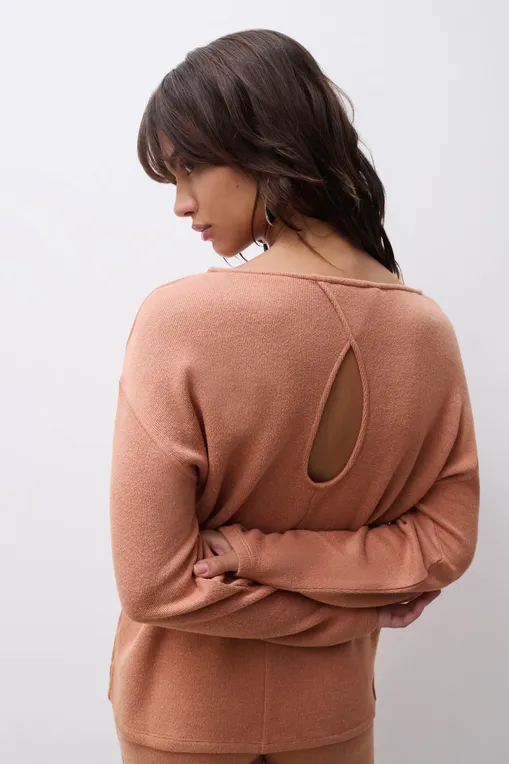 Лонгсливы Chantelle C15WJ0 B23 Camel