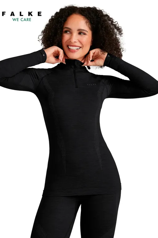 Лонгсливы Falke Ess 33310 3000 black