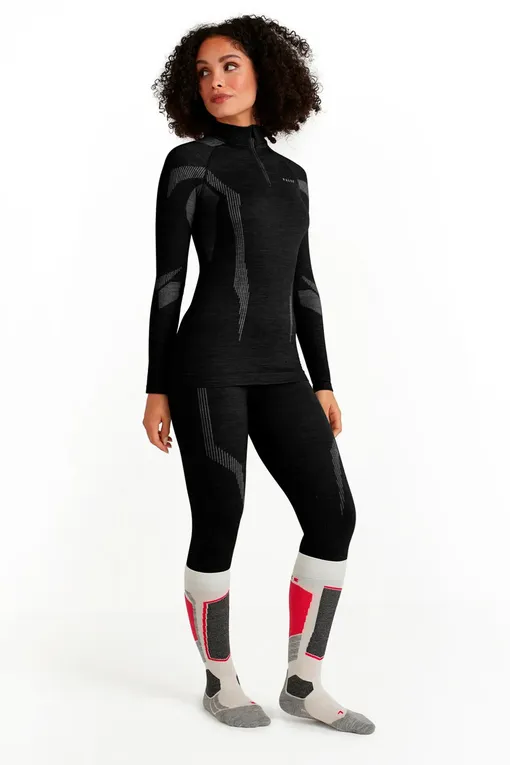 Лонгсливы Falke Ess 33310 3000 black