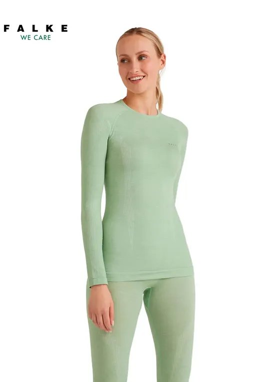 Лонгсливы Falke Ess 33311 7378 quiet green