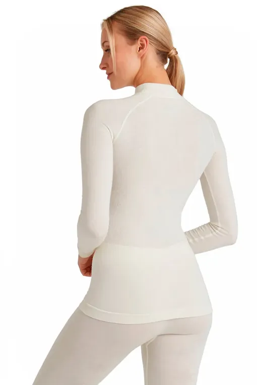 Лонгсливы Falke Ess 33315 2040 off-white