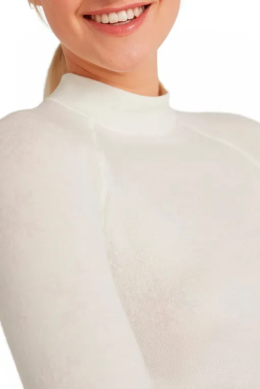 Лонгсливы Falke Ess 33315 2040 off-white