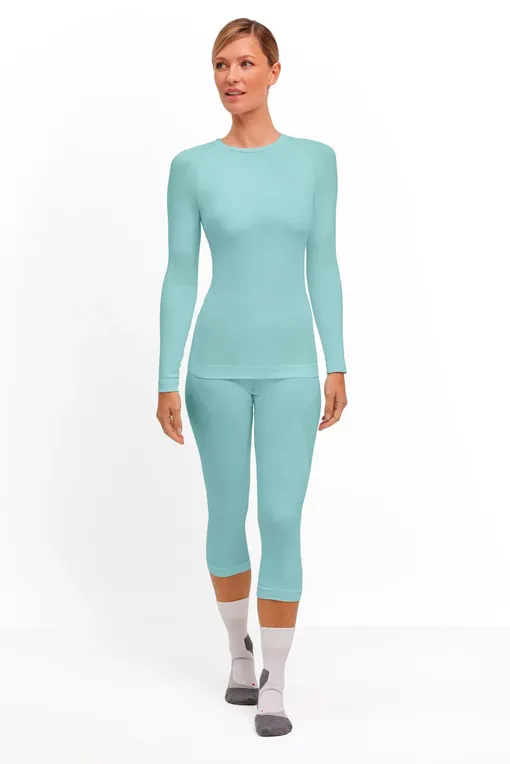 Лонгсливы Falke Ess 39161 7439 jade