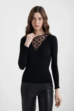 Madiva INES ML GIROCOLLO 15 nero