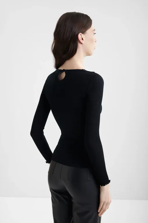 Джемперы Madiva INES ML GIROCOLLO 15 nero