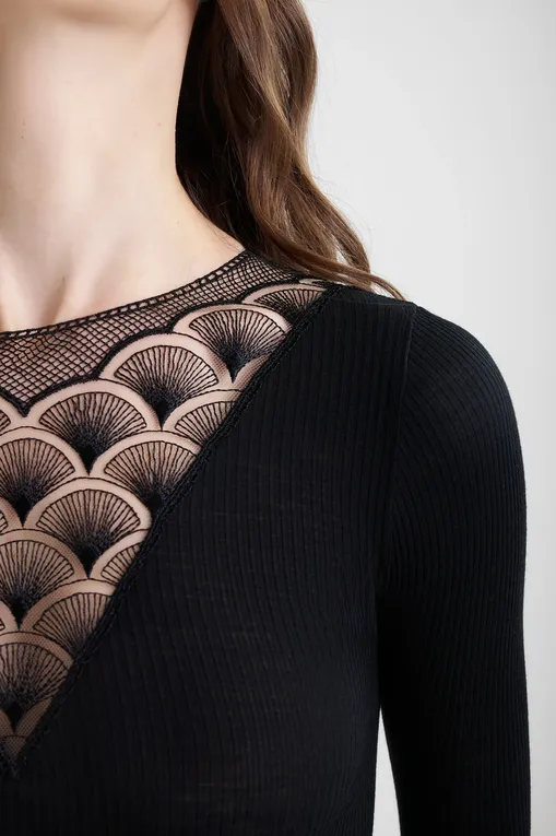 Джемперы Madiva INES ML GIROCOLLO 15 nero